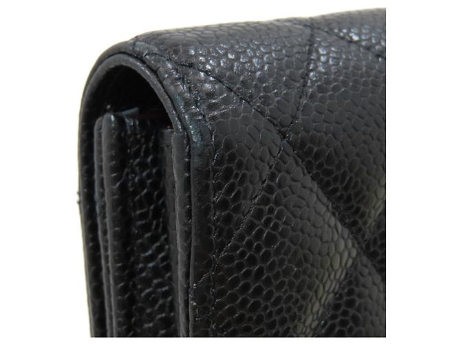 Chanel Matelassé Long Wallet Schwarz - Ansicht 13