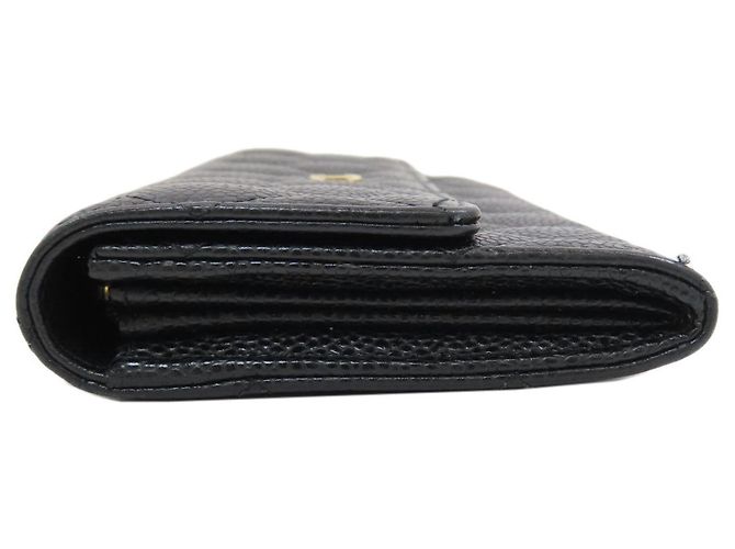 Chanel Matelassé Long Wallet Schwarz - Ansicht 3