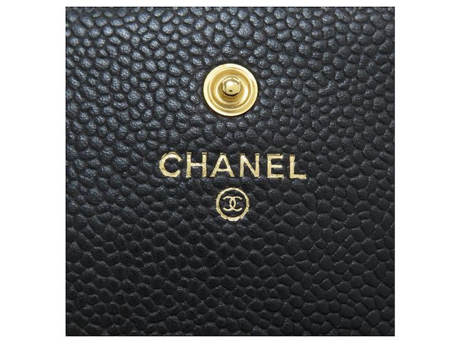 Chanel Matelassé Long Wallet Schwarz - Ansicht 7