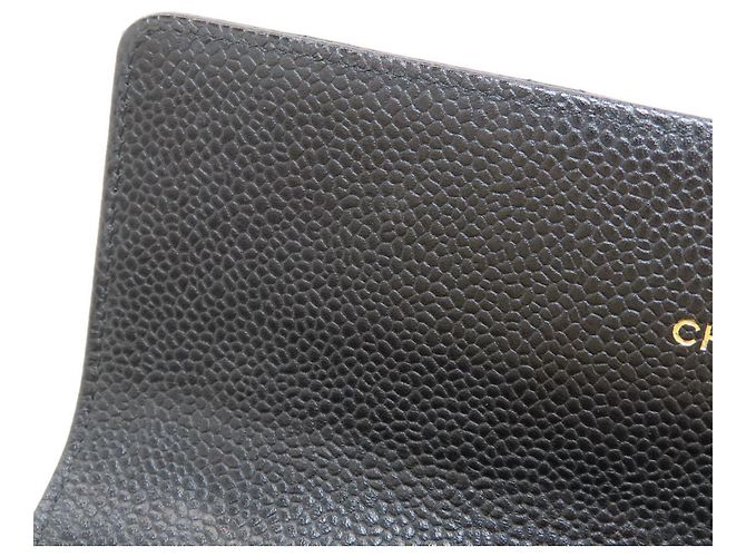 Chanel Matelassé Long Wallet Schwarz - Ansicht 9