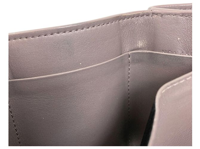 Cartera compacta Cassandra Yves Saint Laurent Castaño - vista 9