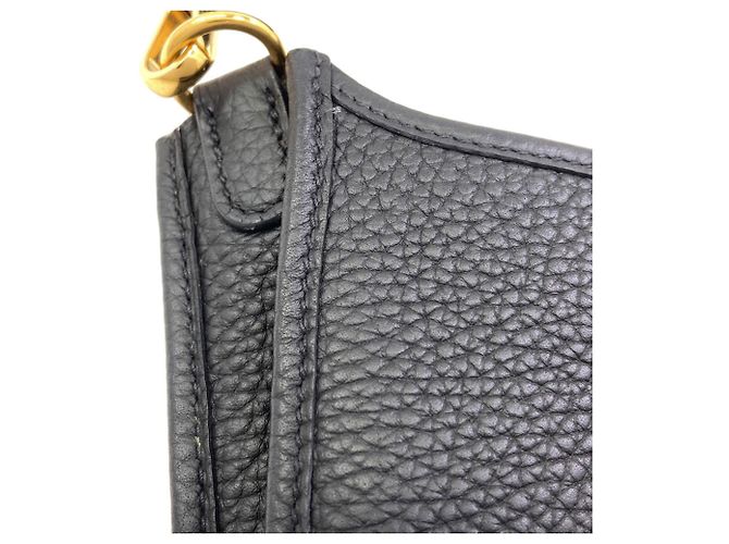 Hermès Borsa a tracolla Hermes Evelyne TPM Nero - vista 9