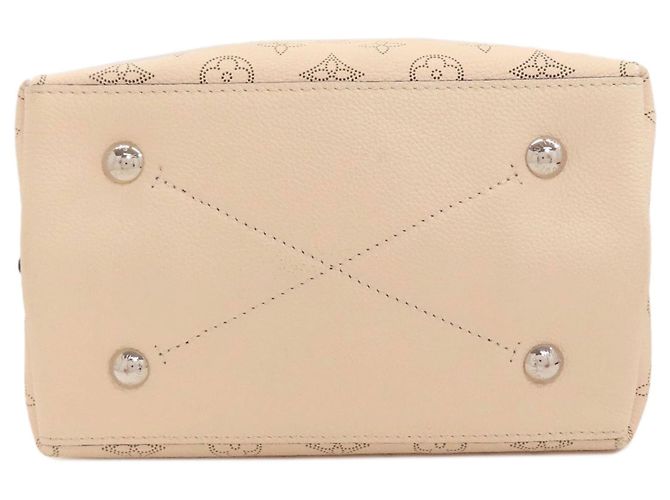 Louis Vuitton Mahina M55801 Mulia Handtasche Braun Roh - Ansicht 4