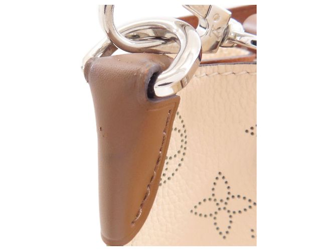 Louis Vuitton Mahina M55801 Mulia Handtasche Braun Roh - Ansicht 9