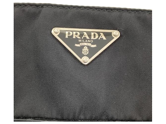 Borsa in nylon nero Prada - vista 7