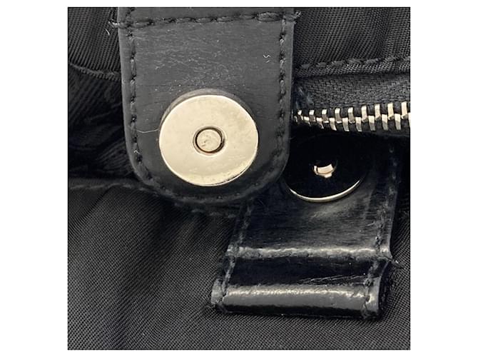 Borsa in nylon nero Prada - vista 8