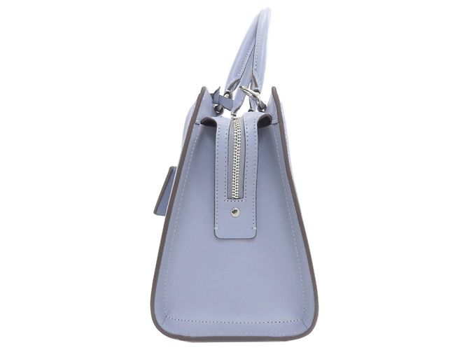 Borsa a 2 vie in pelle Coach F49500 da donna Blu - vista 3