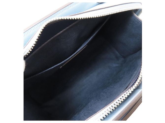 Borsa a 2 vie in pelle Coach F49500 da donna Blu - vista 5