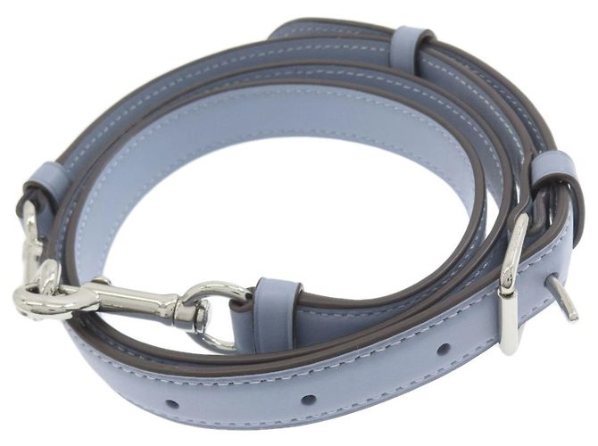 Borsa a 2 vie in pelle Coach F49500 da donna Blu - vista 7