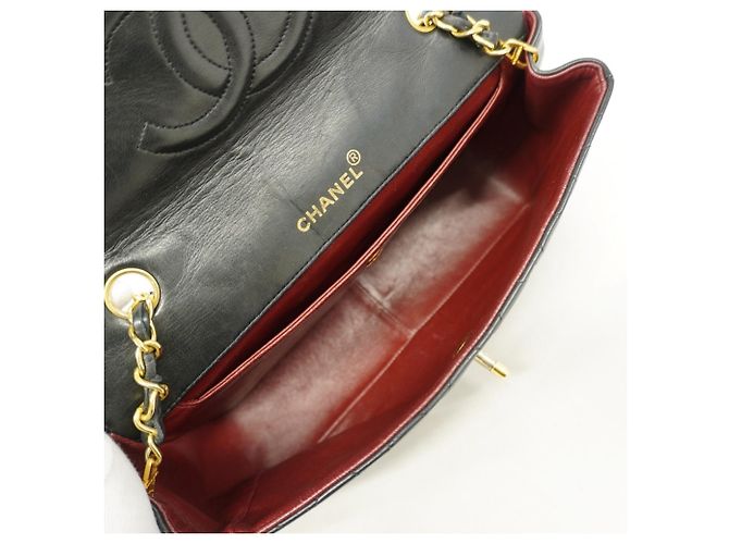 Borsa a Spalla Chanel Matelassé Chain Nero - vista 4