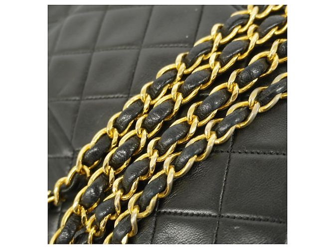 Borsa a Spalla Chanel Matelassé Chain Nero - vista 6