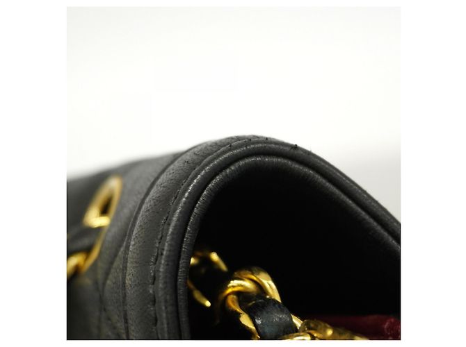 Borsa a Spalla Chanel Matelassé Chain Nero - vista 7