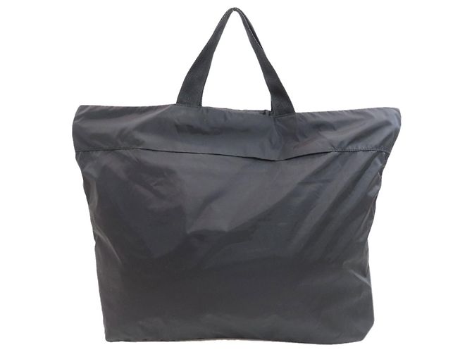 Borsa a mano Prada Eco Bag in nylon nero - vista 2