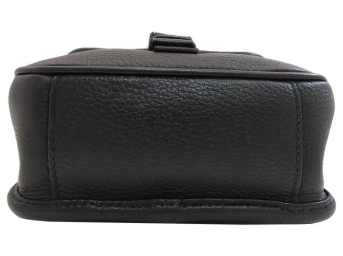 Borsa a tracolla in pelle di vitello Prada Nero - vista 4
