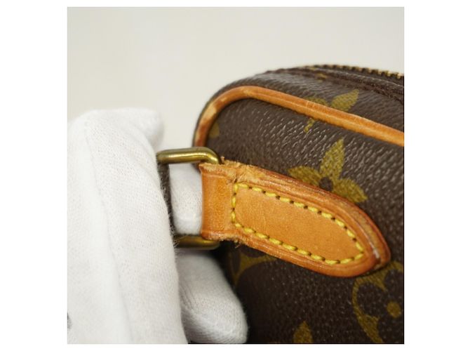 Louis Vuitton Monogram Pochette Marly Bandoulière Shoulder Bag Brown - view 10
