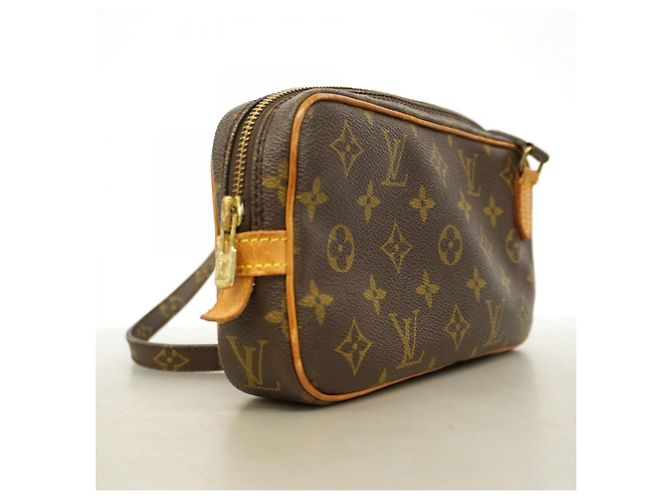 Louis Vuitton Monogram Pochette Marly Bandoulière Shoulder Bag Brown - view 2
