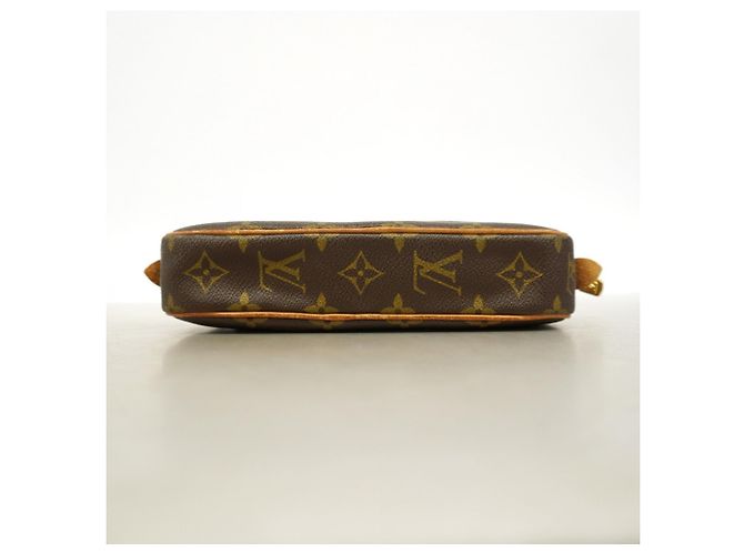 Louis Vuitton Monogram Pochette Marly Bandoulière Shoulder Bag Brown - view 3