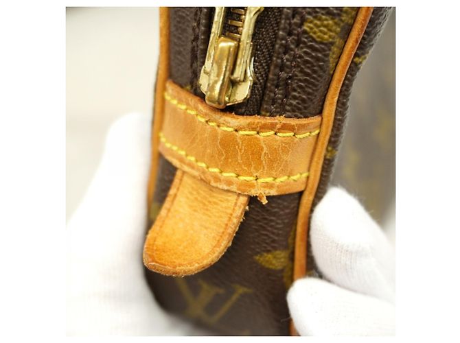 Louis Vuitton Monogram Pochette Marly Bandoulière Shoulder Bag Brown - view 7
