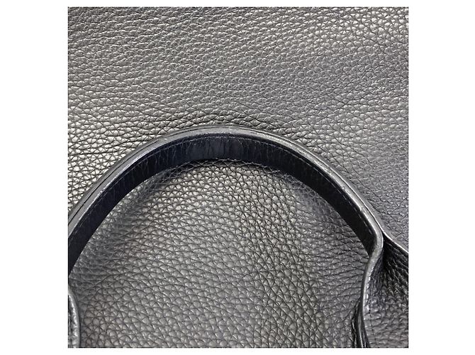 Borsa Tote Cabas Voyage in pelle Taurillon Louis Vuitton Nero - vista 19