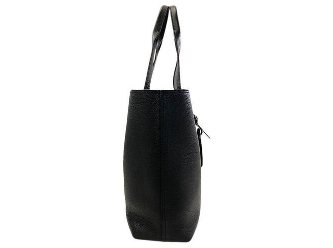 Borsa Tote Cabas Voyage in pelle Taurillon Louis Vuitton Nero - vista 3