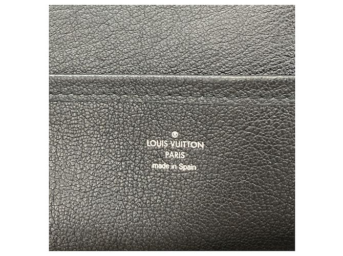Borsa Tote Cabas Voyage in pelle Taurillon Louis Vuitton Nero - vista 6