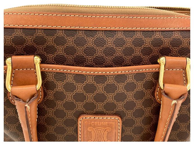 Céline Celine Macadam Handtasche Braun - Ansicht 12