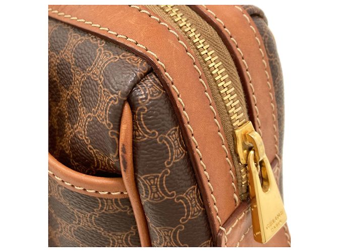 Céline Celine Macadam Handtasche Braun - Ansicht 13