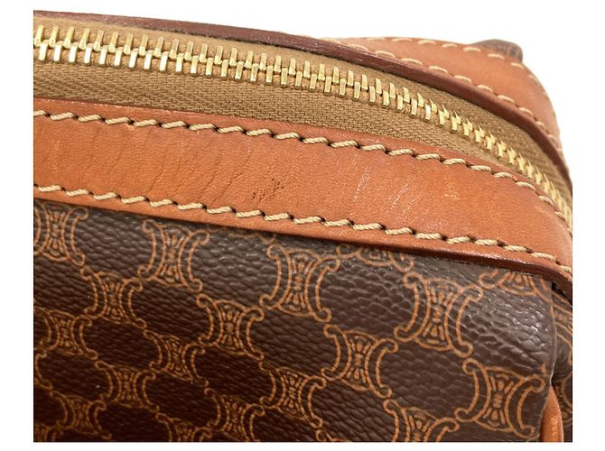 Céline Celine Macadam Handtasche Braun - Ansicht 14