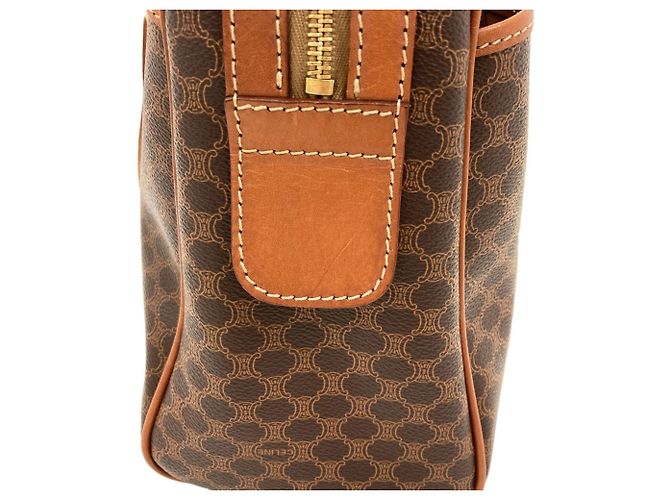 Céline Celine Macadam Handtasche Braun - Ansicht 15