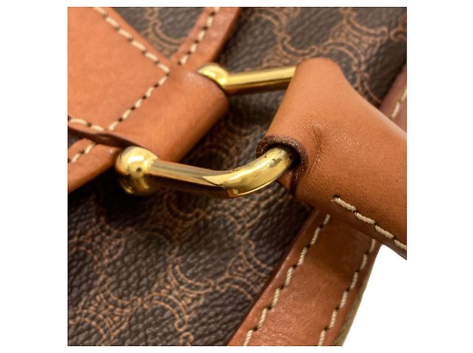 Céline Celine Macadam Handtasche Braun - Ansicht 18