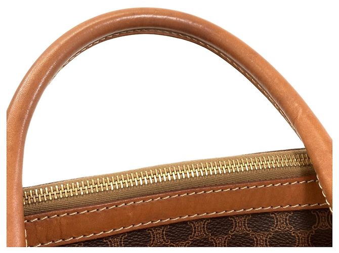 Céline Celine Macadam Handtasche Braun - Ansicht 19