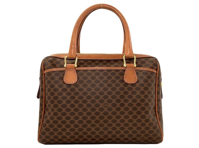 Céline Celine Macadam Handtasche Braun - Ansicht 2
