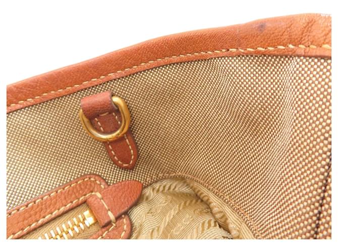 Borsa 2-Way Prada Fiocco Marrone - vista 11