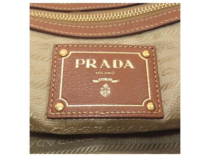 Borsa 2-Way Prada Fiocco Marrone - vista 6