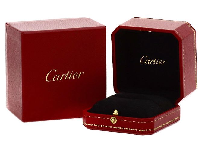 Anello Ballerina Cartier in platino e diamanti - vista 7
