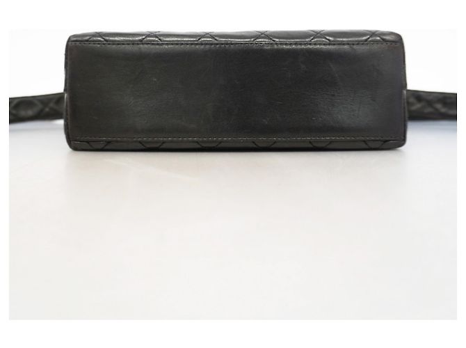 Timeless Borsa a tracolla Chanel Matelassé in agnello nero - vista 3