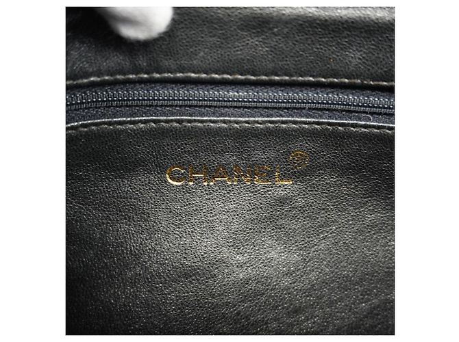 Timeless Borsa a tracolla Chanel Matelassé in agnello nero - vista 5