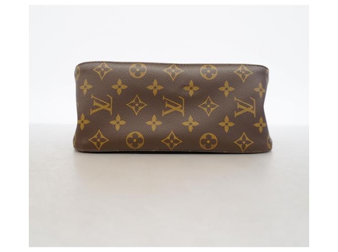 Borsa a Spalla Louis Vuitton Monogram Looping MM Marrone - vista 3