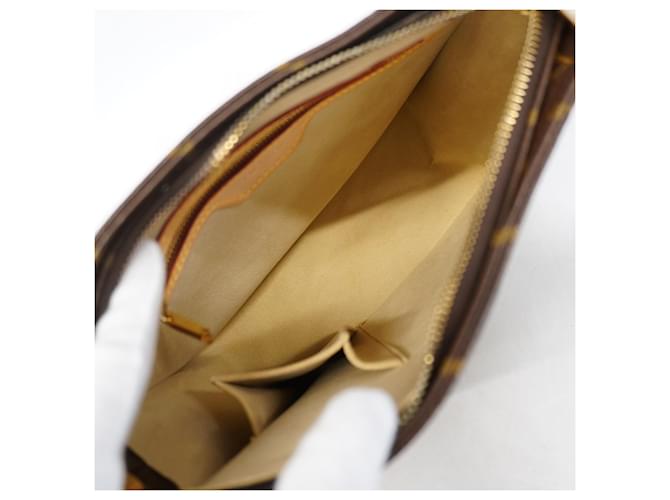 Borsa a Spalla Louis Vuitton Monogram Looping MM Marrone - vista 4