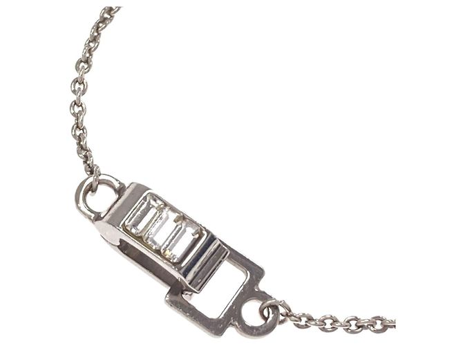 Bracciale charm in argento Miu Miu - vista 4