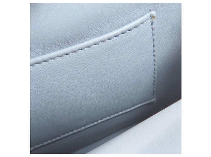 Borsa 2-Way Fendi Peekaboo Mini Blu chiaro - vista 9