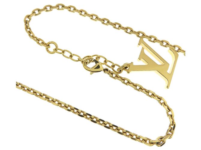 Collana Gimme Crew Louis Vuitton Rosso D'oro Porpora - vista 3