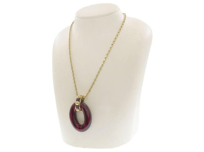Collana Gimme Crew Louis Vuitton Rosso D'oro Porpora - vista 5