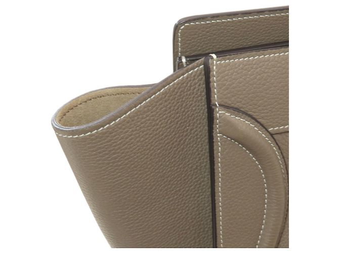 Céline Celine Luggage Micro Handbag Beige - Ansicht 11