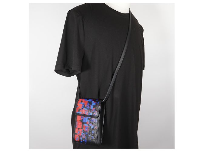 Borsa a tracolla/Pochette Gucci Square G Space Nero - vista 12