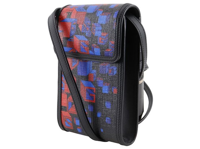 Borsa a tracolla/Pochette Gucci Square G Space Nero - vista 2