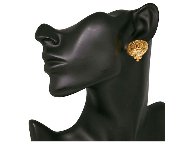 Orecchini a clip Coco Mark placcati oro Chanel D'oro - vista 2