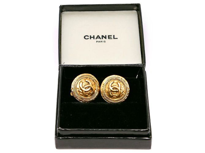Orecchini a clip Coco Mark placcati oro Chanel D'oro - vista 5