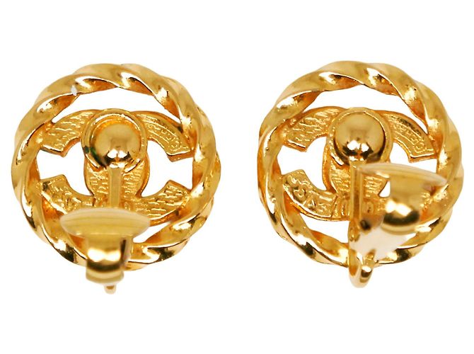 Pendientes de clip Chanel Coco Mark - vista 4