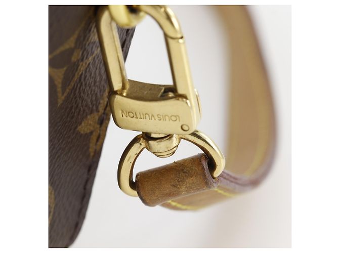 Borsa a Spalla Louis Vuitton Soft Trunk Posh Marrone Monogramma - vista 13